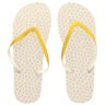 Wynsors Spot Gliiter Flip Fl Teenslippers voor dames, Wit, 38 EU