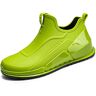 IJNHYTG -rubbers Colorful Rain Boots Men Tide Short Rain Boots Non-slip Kitchen Takeaway Water Shoes Thick-soled Overshoes Fishing Rubber Shoes (Size : 40 EU)