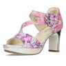 Laura Vita sandalen voor dames Hicao 0523, grootte:40, kleur:Roze