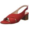 ARA Prato Sandaal voor dames, rood, 36,5 EU, rood, 36.5 EU