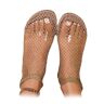 evtbtju Mesh Ballet Flats for Women, Mesh Flats, Ultra Comfortable Shiny Gem Mesh Flats for Women,Mesh Flats Sparkly Shoes Dressy Flats Shoes for Women (EU 35,Khaki)