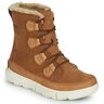 Laarzen Sorel SOREL EXPLORER II JOAN FAUX FUR Bruin 36,37 Women