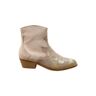 DWRS Label enkelhoge westernlaarsjes Beige 42 Female