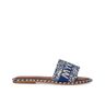 DE SIENA MYKONOS BLAUW SLIDE Blauw 39 Dames