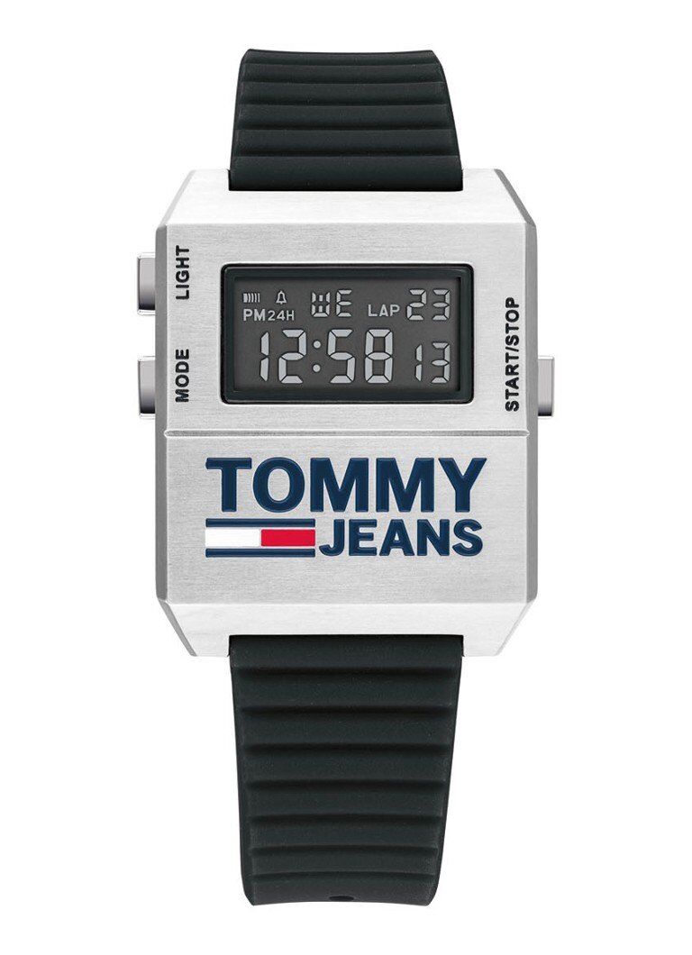 Tommy Hilfiger - Horloge - TH1791672 - Siliconen - Zilverkleurig - ø32,5mm