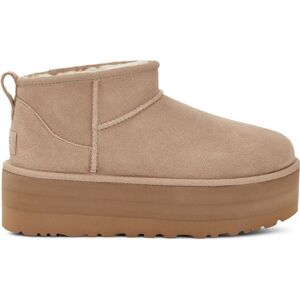 Ugg W Classic Ultra Mini Platform - Sand 41