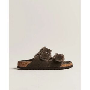 BIRKENSTOCK Arizona Classic Footbed Shearling Mocha Suede