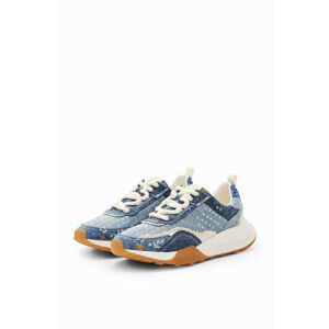 Desigual Denim jogger sneakers - BLUE - 38