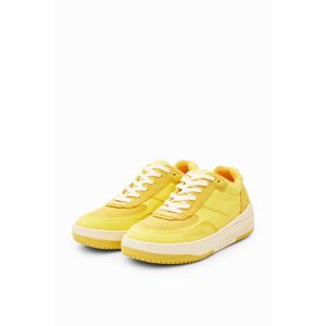Desigual Retro chunky patchwork sneakers - YELLOW - 38