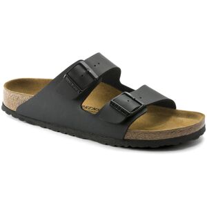 Birkenstock Unisex Arizona Birko-Flor Soft Footbed Narrow Black 45, Black