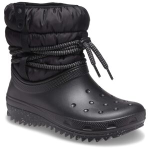 Crocs Women's Classic Neo Puff Luxe Boot Black 36.5, Black