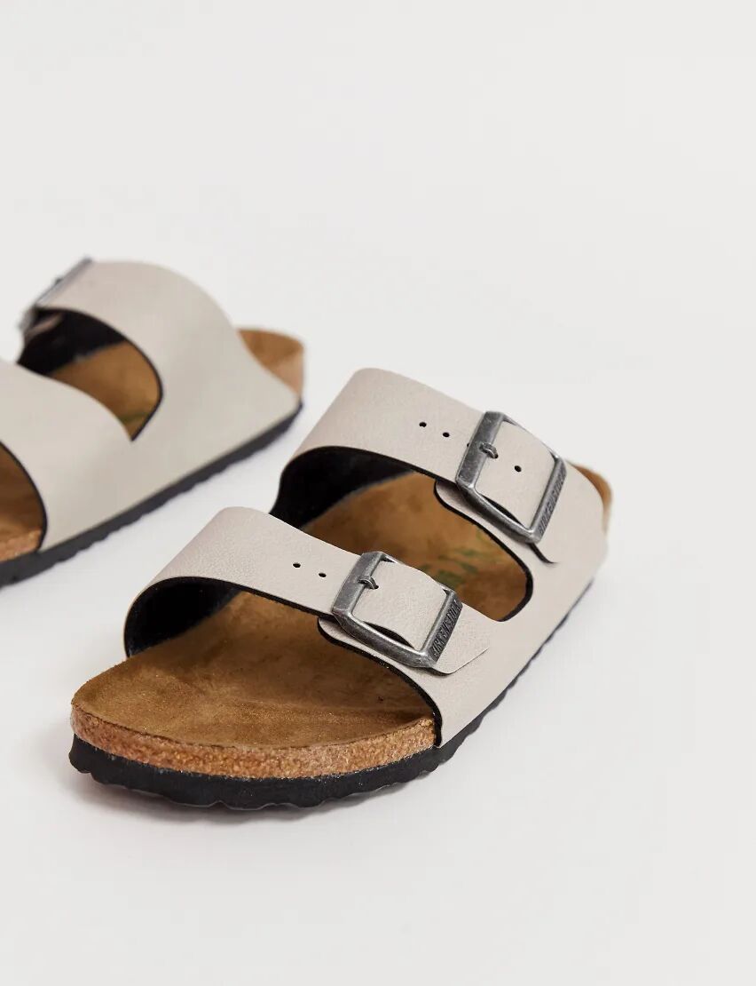 Birkenstock Arizona sandal in stone-Neutral  Neutral