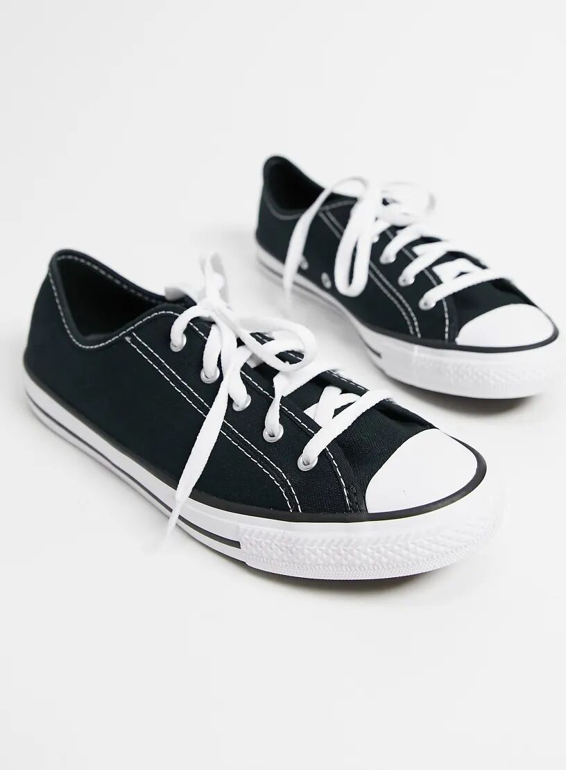 Converse Chuck Taylor Dainty Trainers in Black  Black