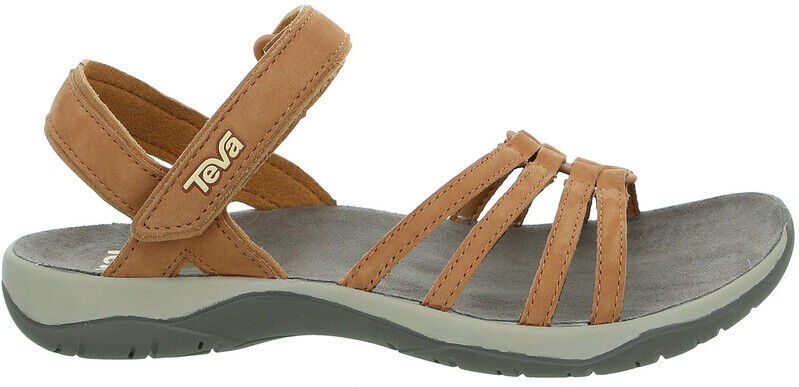 Teva Elzada lær sandaler Dame Beige US 10   EU 41 2021 Sandaler