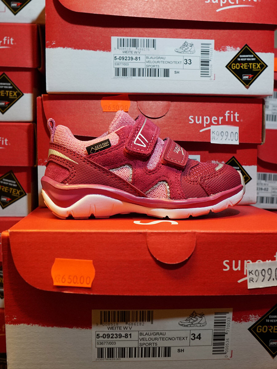 Superfit - Sport 5 low Gore-tex Rosa 34