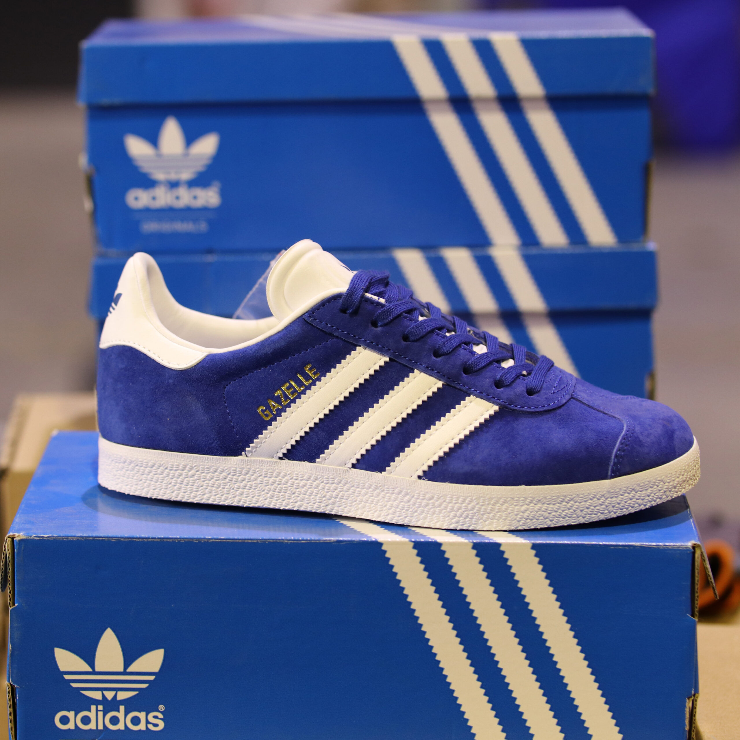 Adidas - Gazelle Mørk blå 36 2/3