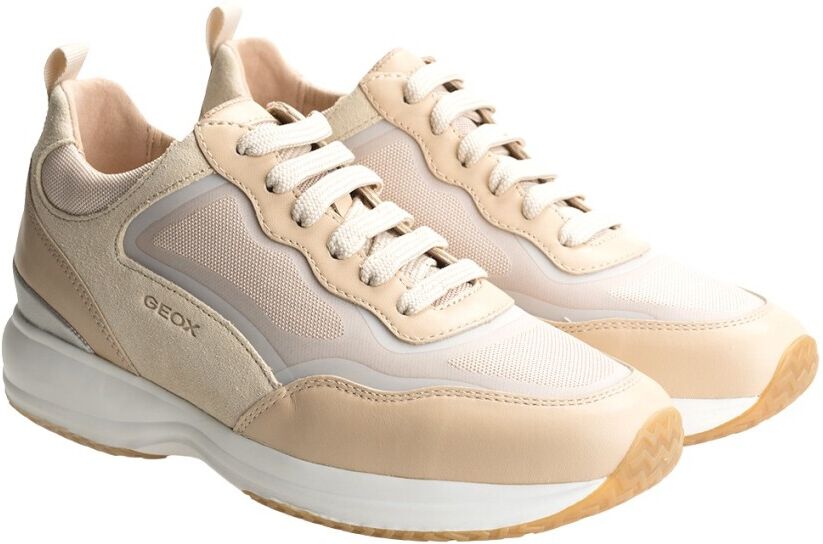 Geox Sneakersy D-Happy Beige Female