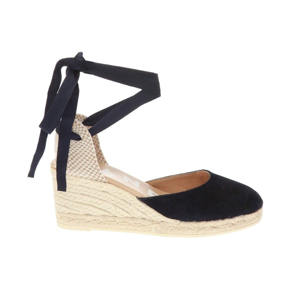 Manebí ‘Hamptons’ Wedge Sandaler Blå Female