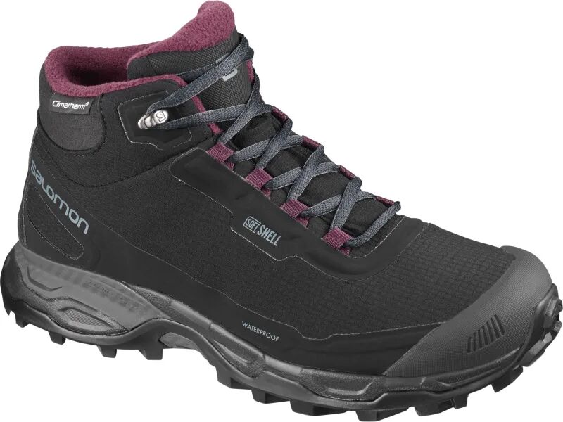 Salomon Women's Shelter Spikes CS Waterproof Sort