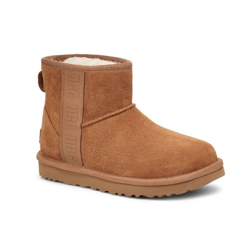 UGG Women's Classic Mini Side Logo Brun