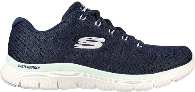 Skechers Women's Flex Appeal 4.0 - Waterproof Blå