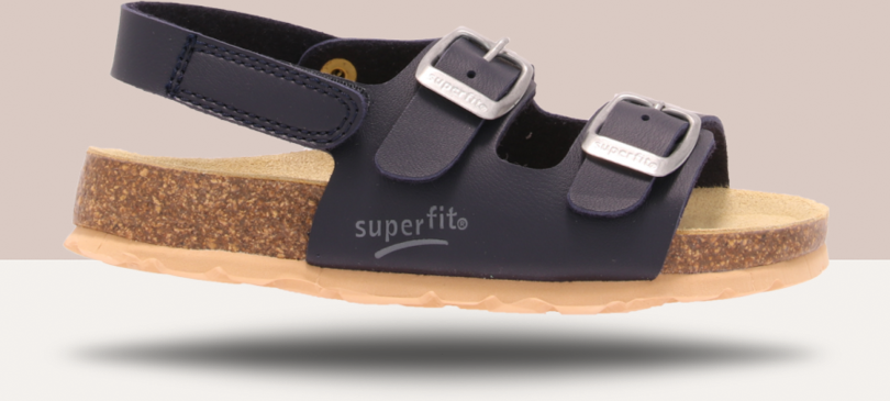 Merker SUPERFIT Superfit - Tecno Sandal m/reim Blå 28