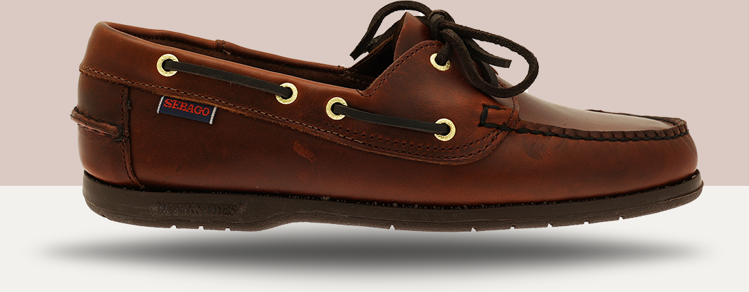 Sebago - Victory Brown oiled waxy leather 39