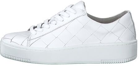 Tamaris Lace-Up Sneakers Leather White