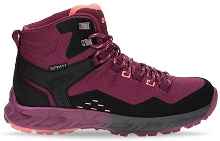 HI-TEC Verve Mid Wp Dame Violet Watermelon Red Black