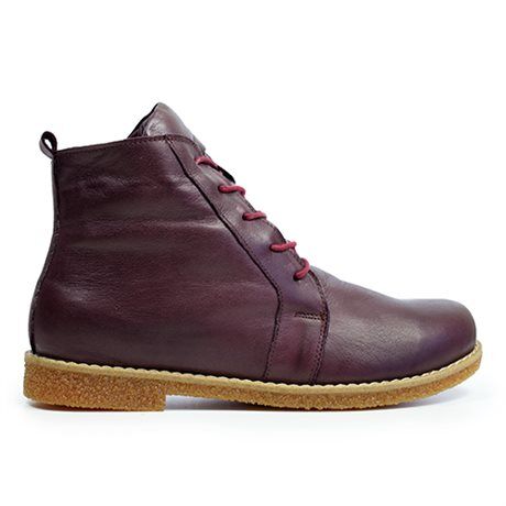 Charlotte Boots Lace Winter Eve Burgundy