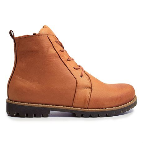 Charlotte of Sweden Boots Oak Cognac