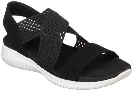 Skechers Womens Ultra Flex Sandal Black