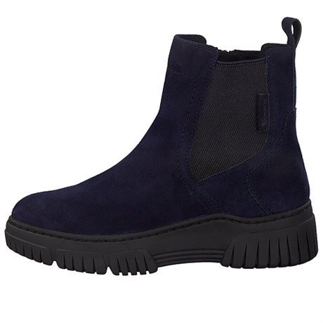 Tamaris Lady's Boots Navy Suede