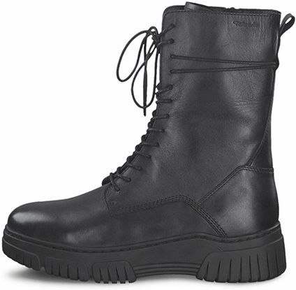 Tamaris Lady's Lace-up Boots Black