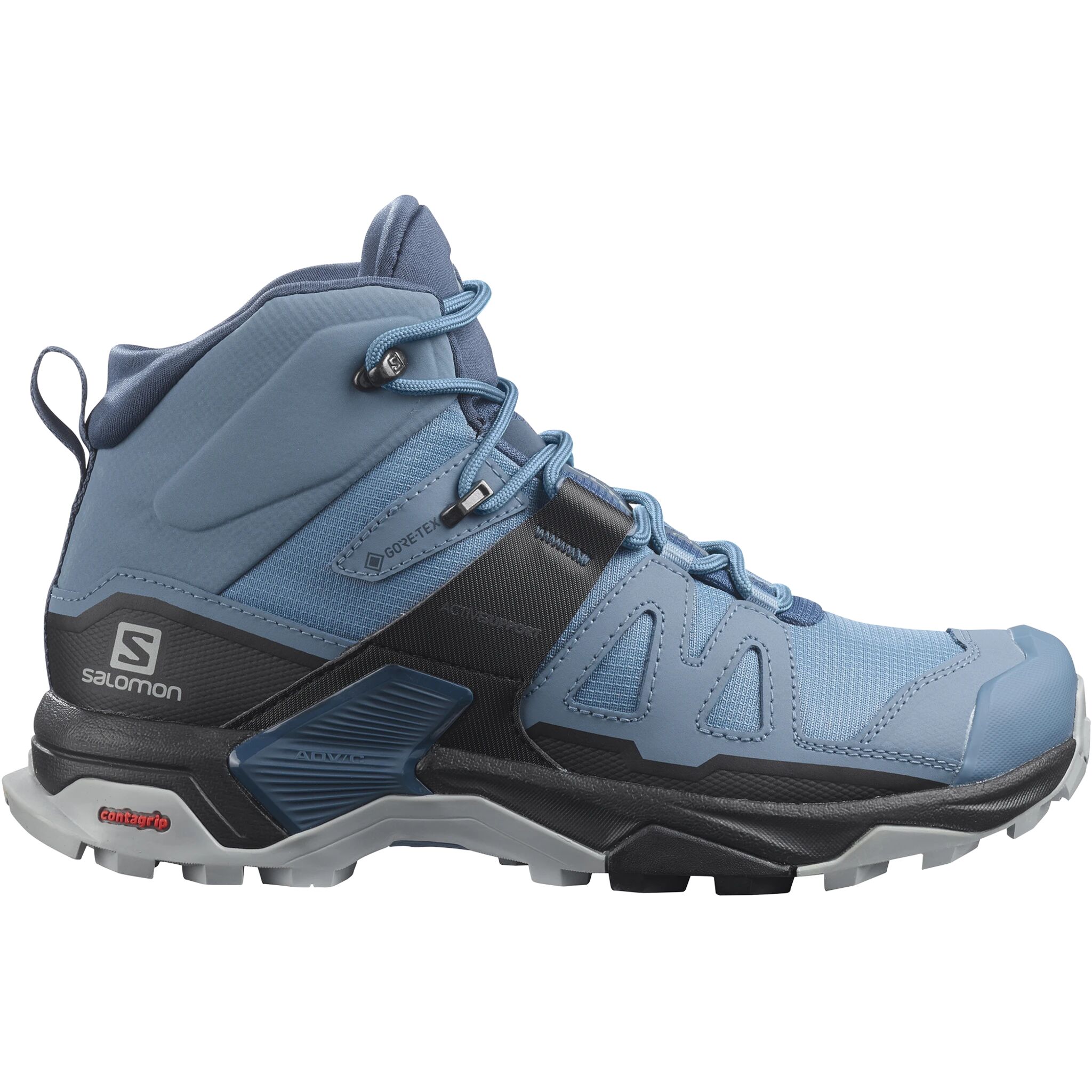 Salomon X Ultra 4 Mid GTX, tursko dame 38 Copenblue/bla