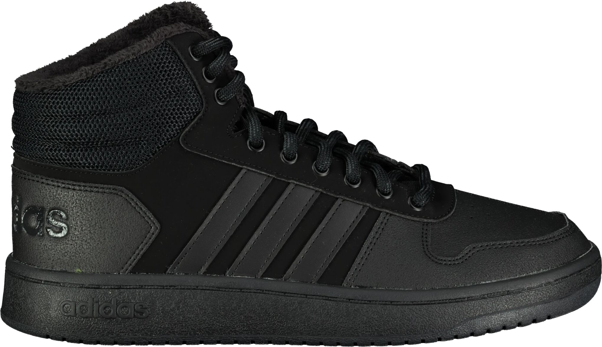 adidas Hoops 2.0 Mid, sneaker unisex 39 1/3 Core Black/Core Blac