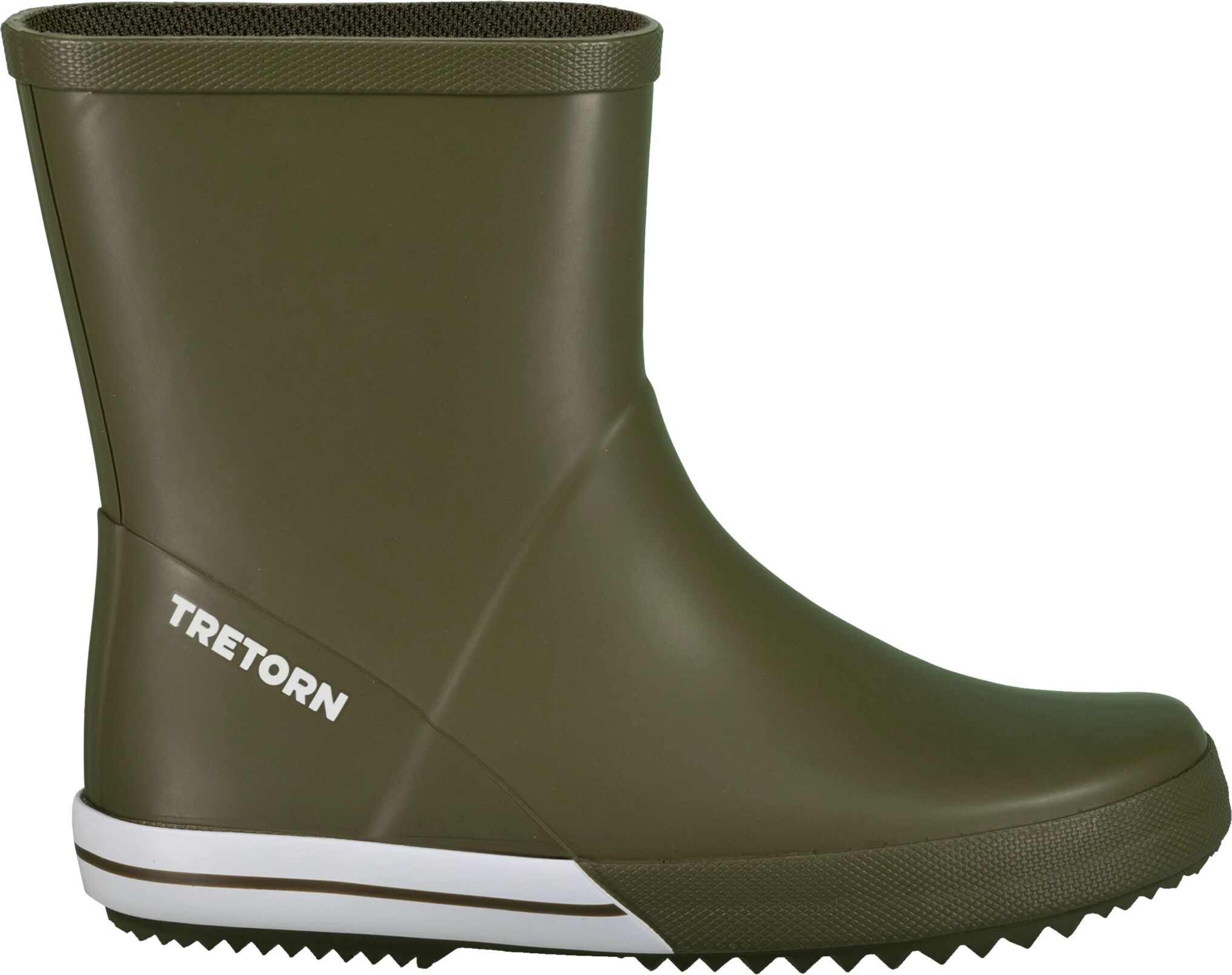 Tretorn Basic Mid, gummistøvel unisex  41 FIELD GREEN