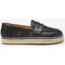 Marc O'Polo Penny loafer espadrille černá 40 femęska