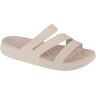 Crocs Getaway Strappy Sandal W 209587-160, Damskie, Beżowe, klapki, syntetyk, rozmiar: 41/42