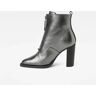 G-Star RAW Mysid Mid Metallic Zip Boots Grey Women 39