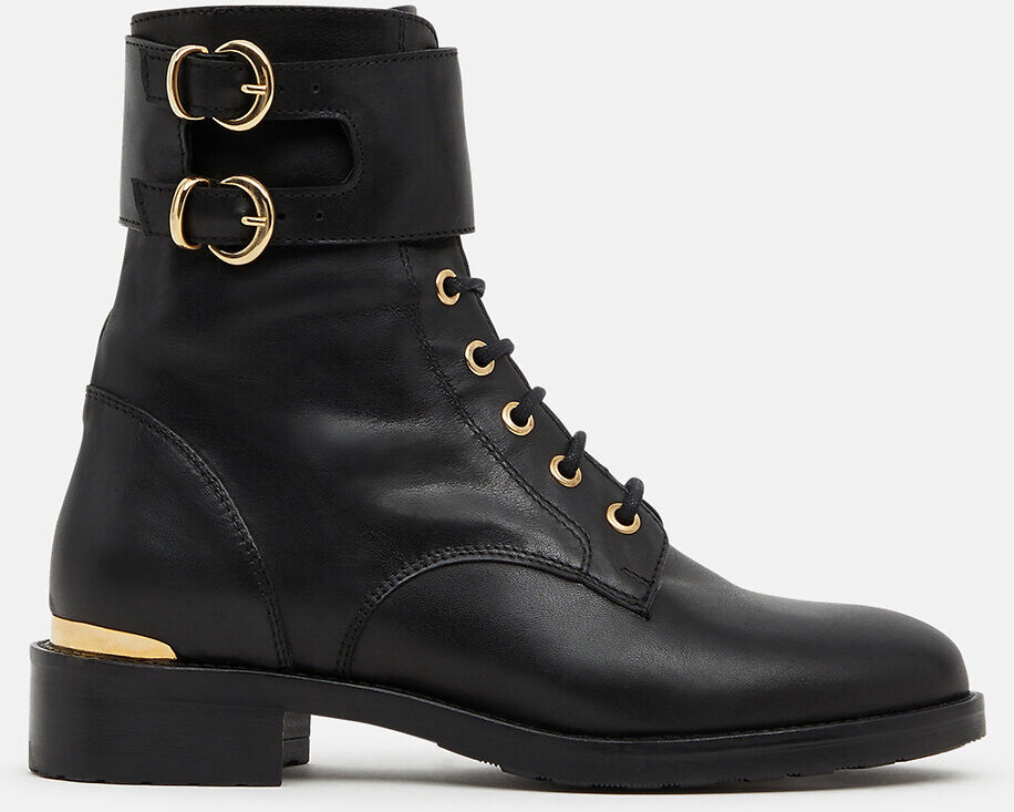 Minelli Botas em pele, Alviha   Preto