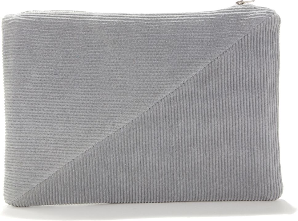 La Redoute Interieurs Clutch em bombazina, Garry   Cinzento