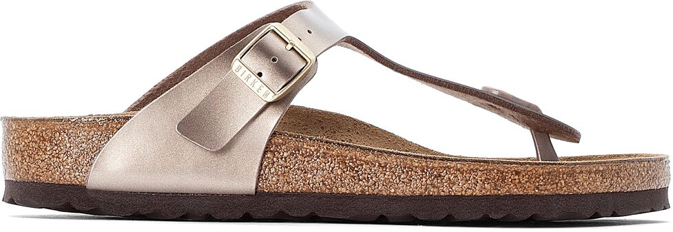 Birkenstock Chinelos Gizeh   toupeira metalizado