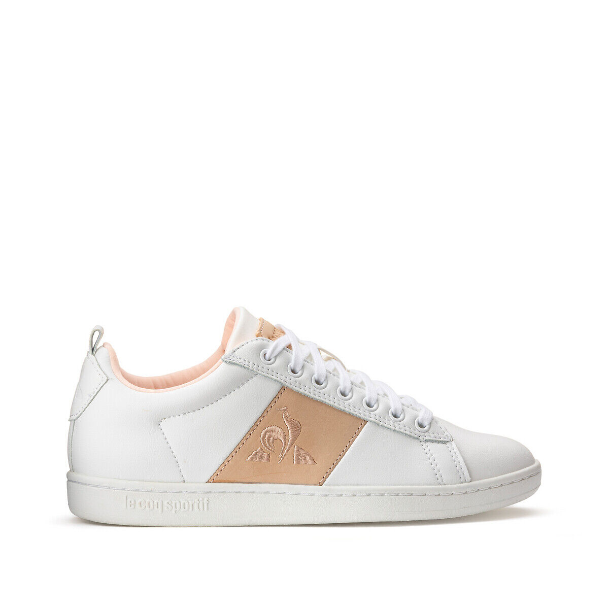 Le Coq Sportif Sapatilhas Court Courtclassic W   branco/rosa