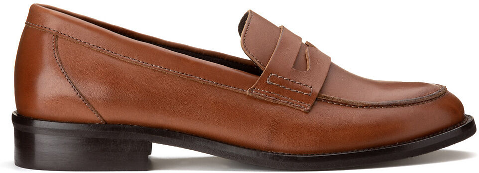 La Redoute Collections Mocassins em pele   Camel