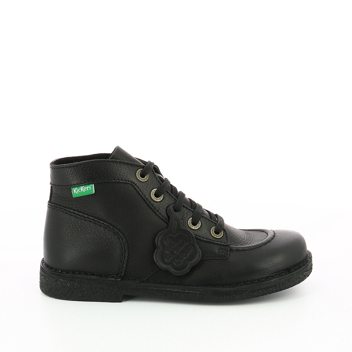 Kickers Botas em pele Legendiknew   preto/preto