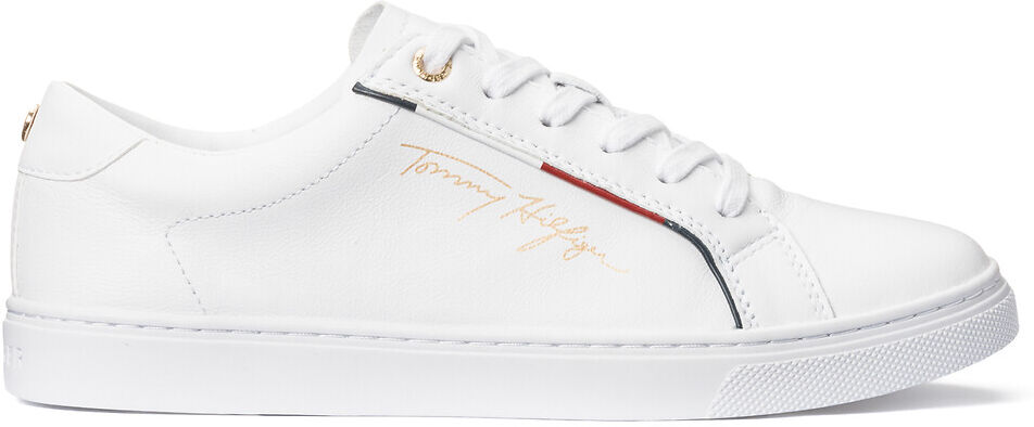 Tommy Hilfiger Sapatilhas TH Signature   Branco