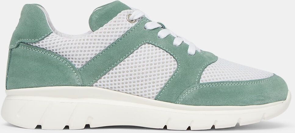 Caminhar Sapatilhas - Ténis Caminhar Model 2079 - Verde/Branco - Mulher