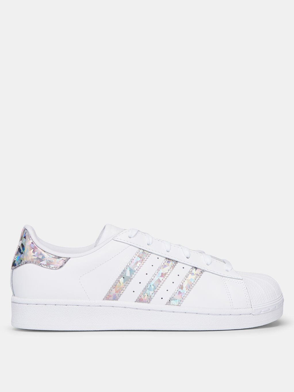 Adidas Originals Sapatilhas - Ténis Adidas Originals Superstar - Branco Holográfico - Mulher