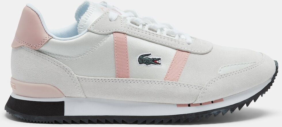 Lacoste Sapatilhas - Ténis Lacoste Partner Retro 120 - Branco/Cinza/Rosa - Mulher